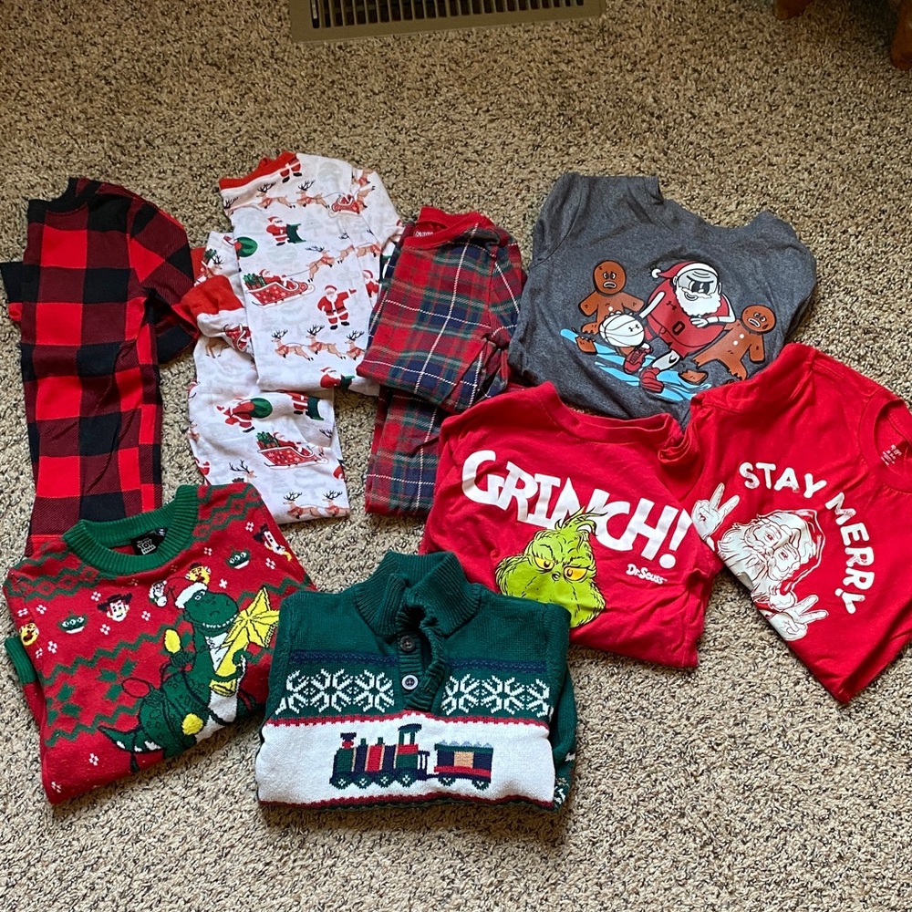 4-5T Festive Holiday Clothing Bundle